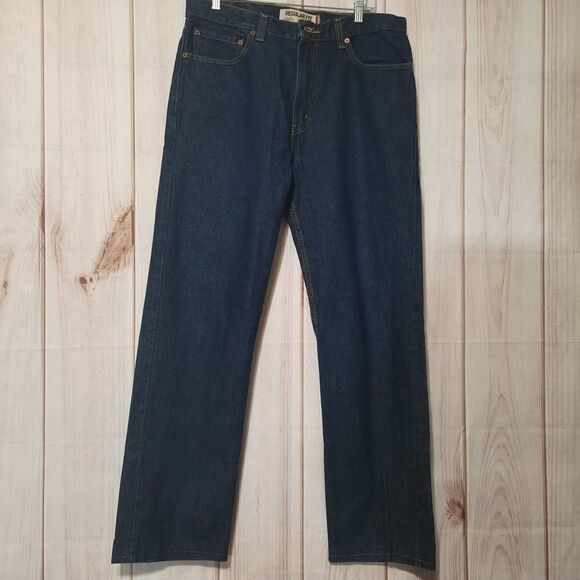 Levi's 505 Jeans Mens Size 34 34 Classic Core - Picture 1 of 7